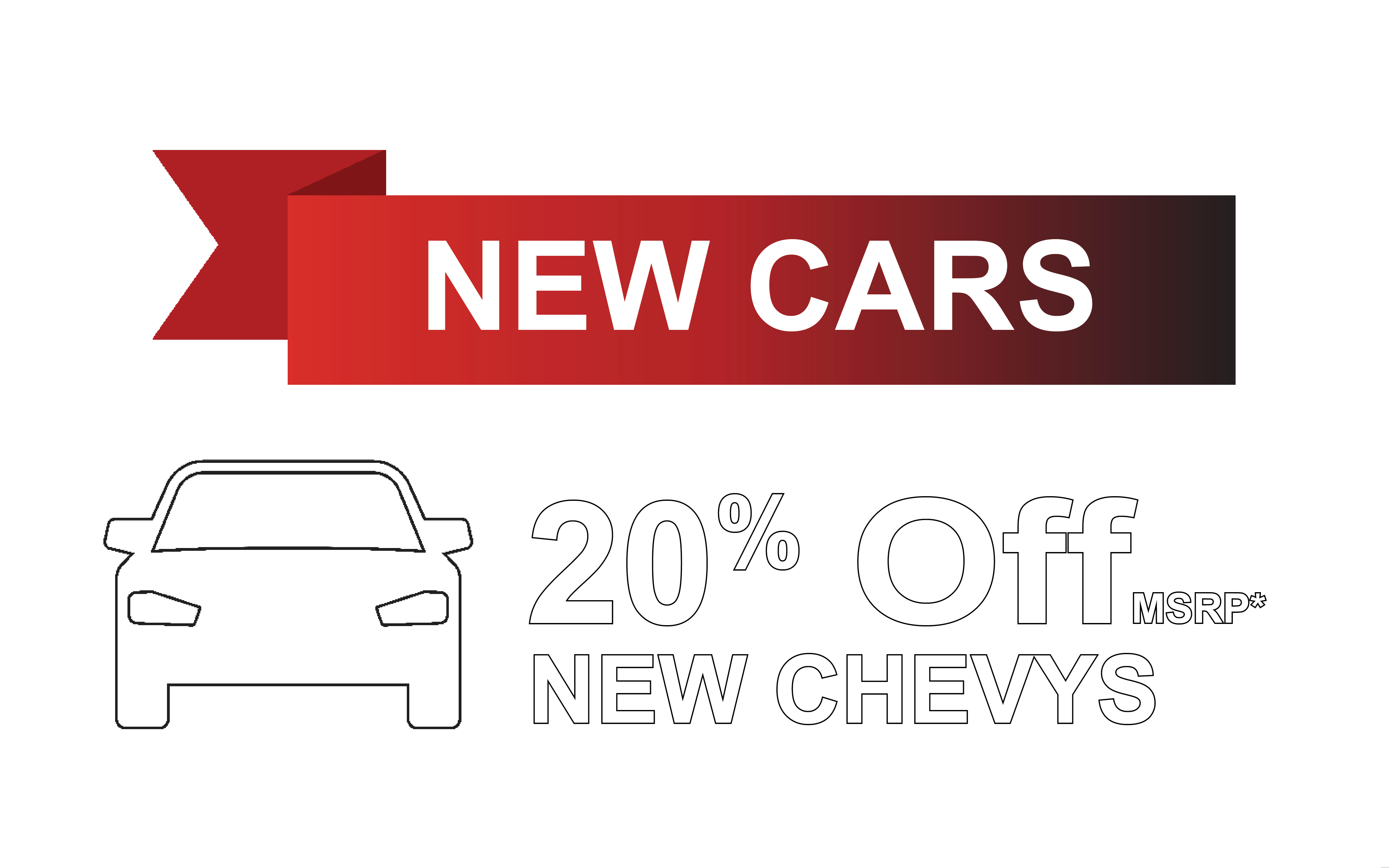 20% Off New Chevys